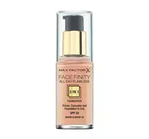 Max Factor Facefinity podkład 3w1 45 Warm Almond 30 ml