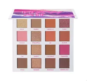 Bh Cosmetics Travel paleta cieni do powiek Hangin' In Hawaii 16 g