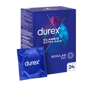 Durex Classic Extra Safe prezerwatywy wzmocnione 24 szt