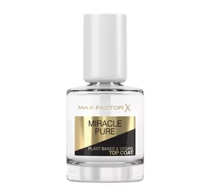Max Factor Miracle Pure top coat lakier nawierzchniowy do paznokci 12 ml