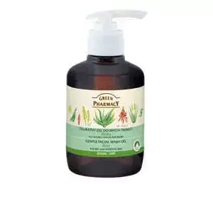 Green Pharmacy żel do mycia twarzy Aloes 270 ml