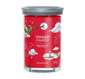 Yankee Candle Signature Tumbler duża świeca zapachowa Christmas Eve 567 g