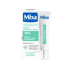 Mixa matujący ultralekki krem ochronny SPF50+ przeciw niedoskonałościom 40 ml