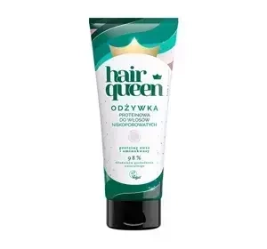 Hair Queen proteinowa odżywka do włosów niskoporowatych 200 ml