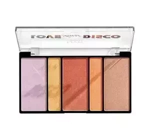 NYX Professional Makeup Love Lust Disco paleta rozświetlaczy 01 Mystic Gems 28,4 g