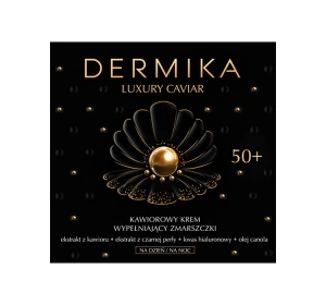 Dermika Luxury Caviar kawiorowy krem wypełniający zmarszczki 50+ na dzień i noc 50 ml