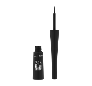 Catrice 24H Brush Liner długotrwały eyeliner w płynie 010 Ultra Black 3 ml