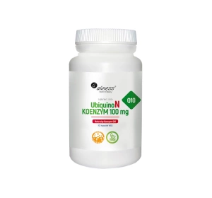 Aliness UbiquinoN naturalny koenzym Q10 100 mg suplement diety 100 kapsułek
