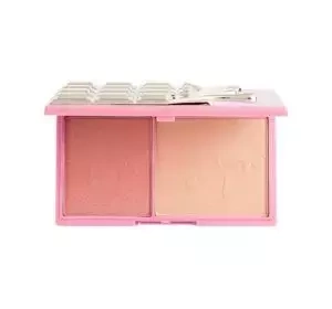 I Heart Revolution Mini Chocolate paleta rozświetlaczy Rose Frizz Glow 11,2 g