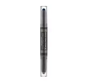 Max Factor Contouring Stick dwustronny cień do powiek w sztyfcie 003 Silver Storm & Midnight Blue