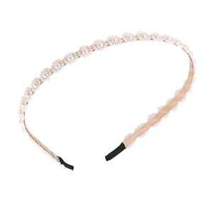 eCarla opaska do włosów perełkowa O431