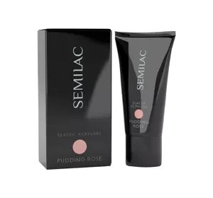 Semilac Elastic Acrylgel akrylożel Pudding Rose 30 g
