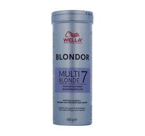 Wella Professionals Blondor Multi Blonde 7 bezpyłowy rozjaśniacz do włosów w proszku 400g