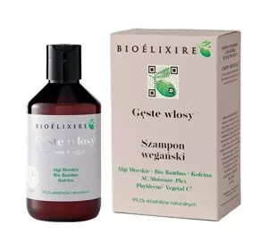 Bioelixire Gęste Włosy wegański szampon do włosów 300 ml