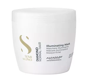 Alfaparf Milano Semi Di Lino Diamond rozświetlająca maska do włosów 500 ml