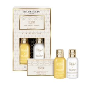 Baylis & Harding Sweet Mandarin & Grapefruit zestaw prezentowy żel pod prysznic 100 ml + balsam do ciała 100 ml + mydło kostce 100 g
