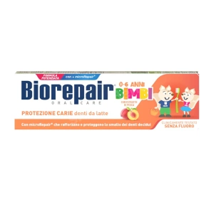Biorepair Kids pasta do zębów dla dzieci 0-6 lat Brzoskwinia 50 ml