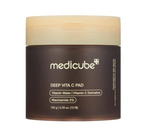 Medicube Deep Vita C rozjaśniające płatki do twarzy 70 sztuk