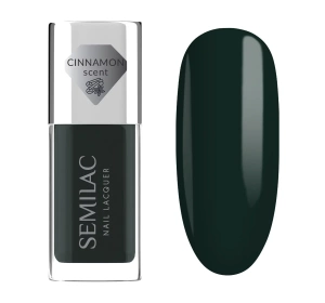 Semilac Nail Lacquer klasyczny lakier do paznokci 114 Bottle Green 9 ml