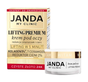 Janda Lifting Premium przeciwzmarszczkowy krem pod oczy 15ml