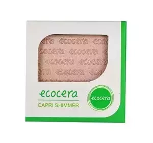 Ecocera prasowany puder rozświetlający Capri 10 g