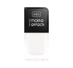Wibo Matte Effect matowy top coat do paznokci 8,5 ml