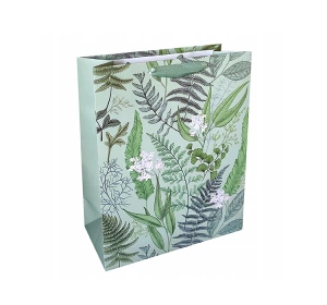 Incood mała torba prezentowa Liście Paproci 2