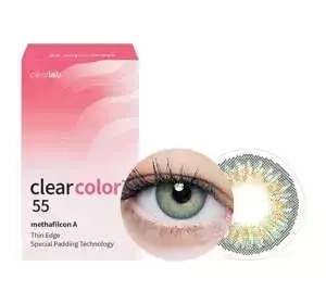 Clearlab ClearColor 55 Green kolorowe soczewki kontaktowe 2 szt