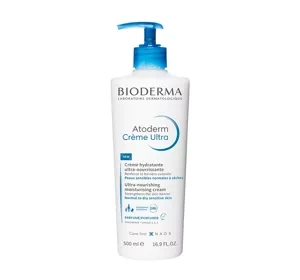 Bioderma Atoderm Ultra Perfumed ultranawilżający i wzmacniający krem do ciała 500 ml