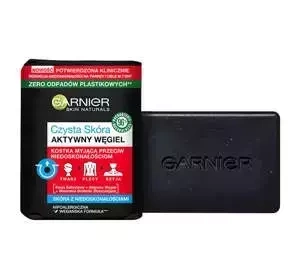 Garnier Czysta Skóra Aktywny Węgiel kostka myjąca przeciw niedoskonałościom 100 g