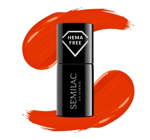 Semilac Even Better Together lakier hybrydowy 434 Optimistic Red 7 ml