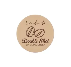 Lovely Double Shot 2w1 żel do ust i policzków dopasowujący się do pH skóry 4 g