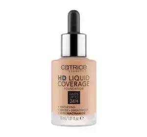 Catrice HD Liquid Coverage płynny podkład kryjący 040 Warm Beige 30 ml