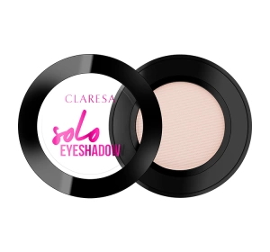 Claresa Solo pojedynczy cień do powiek 100 Cream 1,2 g