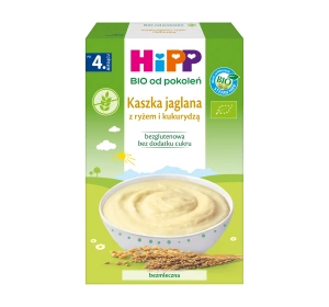 HIPP Bio kaszka jaglana z ryżem i kukurydzą po 4 miesiącu 200 g
