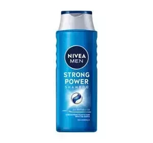 NIVEA MEN Strong Power szampon do włosów dla mężczyzn 400 ml