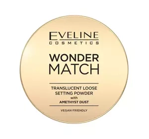 Eveline Cosmetics Wonder Match sypki puder z pyłem ametystowym 6 g