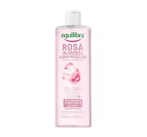 Equilibra Rosa różana woda micelarna z kwasem hialuronowym 400 ml