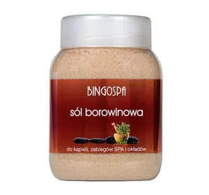 BingoSpa sól do kąpieli do zabiegów spa i okładów Borowina 1350 g