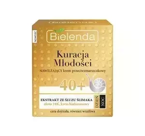 Bielenda Kuracja Młodości nawilżający krem przeciwzmarszczkowy 40+ 50 ml