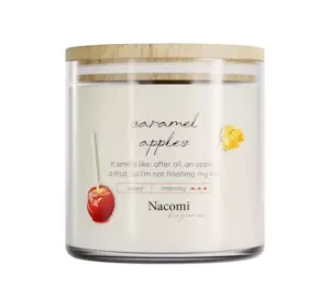 Nacomi Fragrances sojowa świeca zapachowa Carmel Apples 450 g