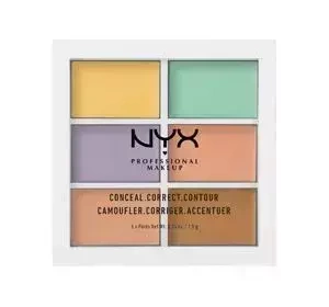 NYX Professional Makeup Color Correcting paletka korektorów korygujących 1,5 g