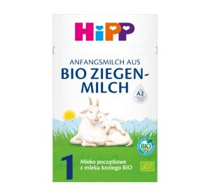 HiPP Bio od pokoleń 1 mleko początkowe z mleka koziego, od urodzenia 400g