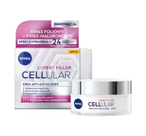 NIVEA Cellular Expert Filler krem do twarzy anti-age na dzień SPF15 50 ml