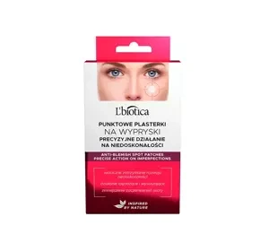 L'Biotica punktowe plasterki na wypryski 3 x 12 sztuk