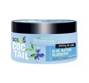 Bielenda Scrub Coctail regenerujący peeling do ciała Blue Matcha i Blueberry 350 g
