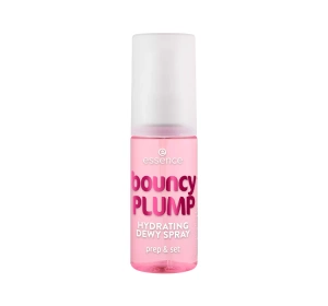 Essence Bouncy Plump nawilżający spray utrwalający do makijażu o zapachu arbuza 50 ml