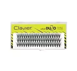 Clavier Du2o Double Volume kępki sztucznych rzęs 10 mm