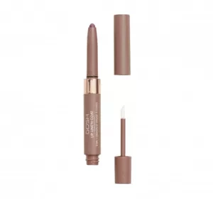 Gosh Lip Line’n Coat zestaw konturówka do ust + matowy top 002 Burnt Cinnamon 2 ml