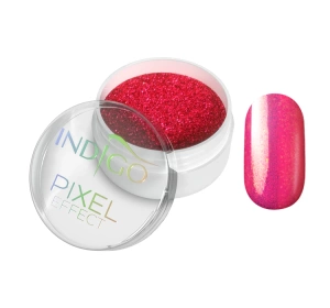 Indigo Pixel Effect pyłek na paznokcie Neon Pink 2,5 g